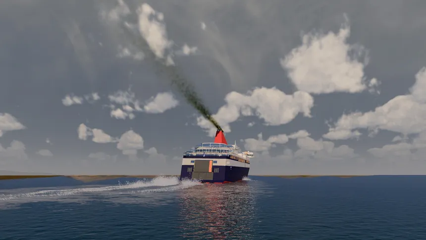 Скриншот 1 к игре Ship Simulator Realistic