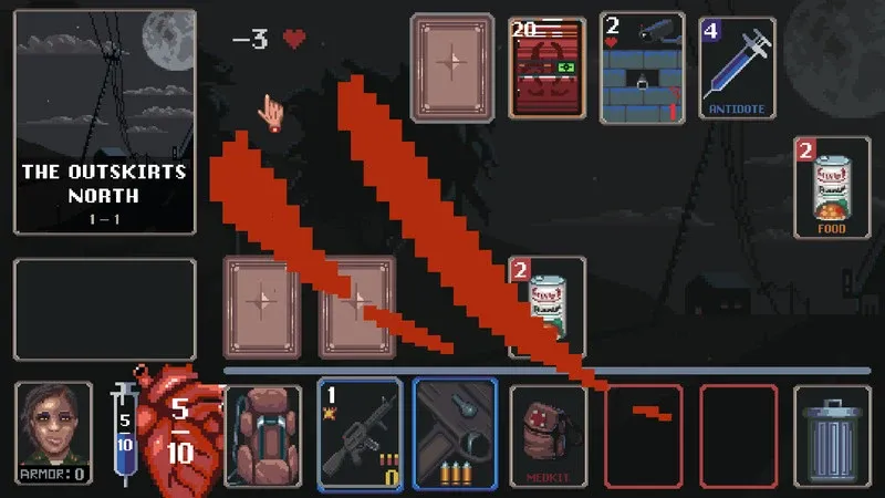 Скриншот 1 к игре Cards of the Dead - Prologue