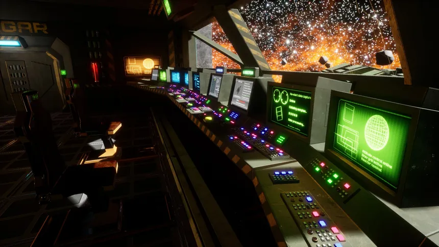 Скриншот 1 к игре Deep Space Salvage Crew VR