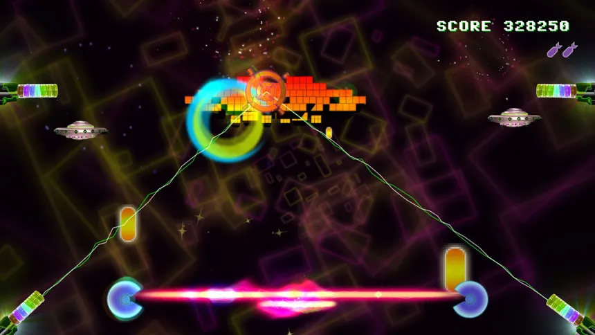 Скриншот 1 к игре Polybius Invaders