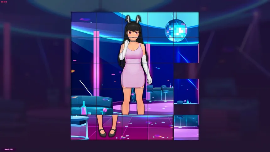 Скриншот 3 к игре HotGirls Sliding Puzzle