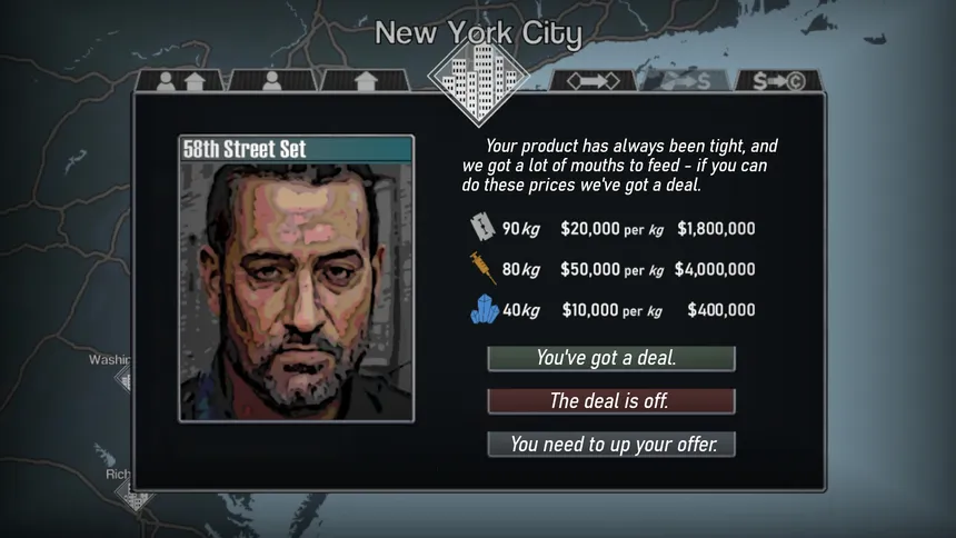 Скриншот 2 к игре Pax Narcotica: Trafficker