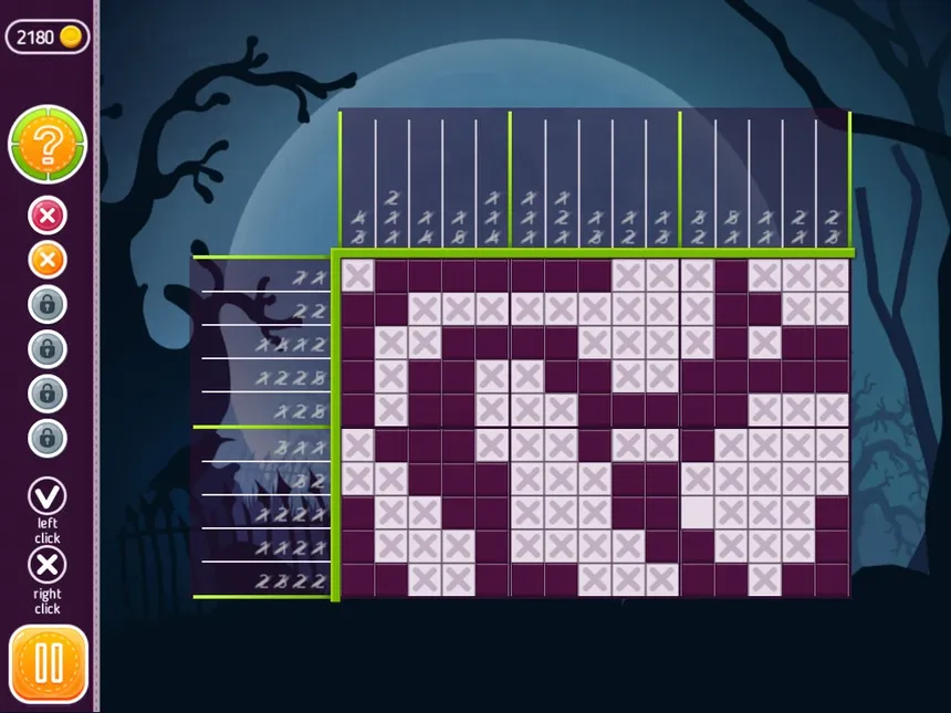 Скриншот 5 к игре Halloween Riddles Mysterious Griddlers