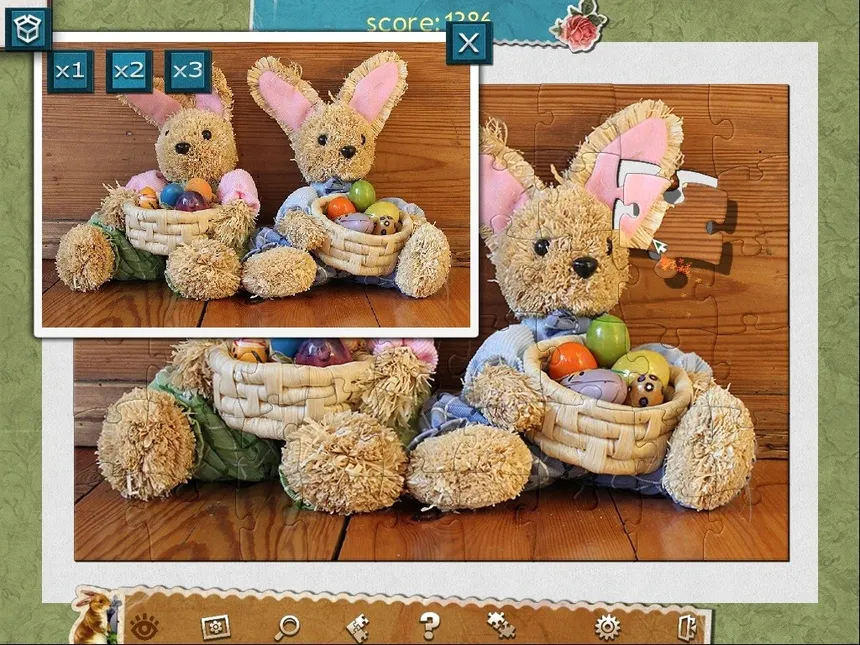 Скриншот 1 к игре Holiday Jigsaw Easter