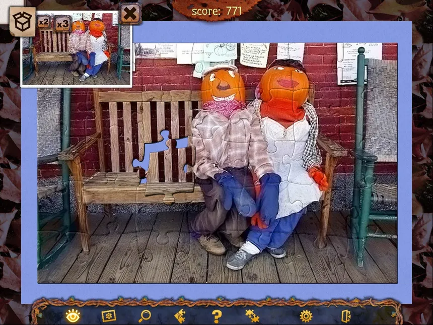 Скриншот 1 к игре Holiday Jigsaw Halloween
