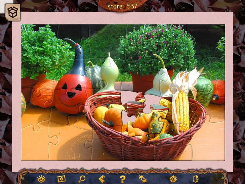 Скриншот 4 к игре Holiday Jigsaw Halloween