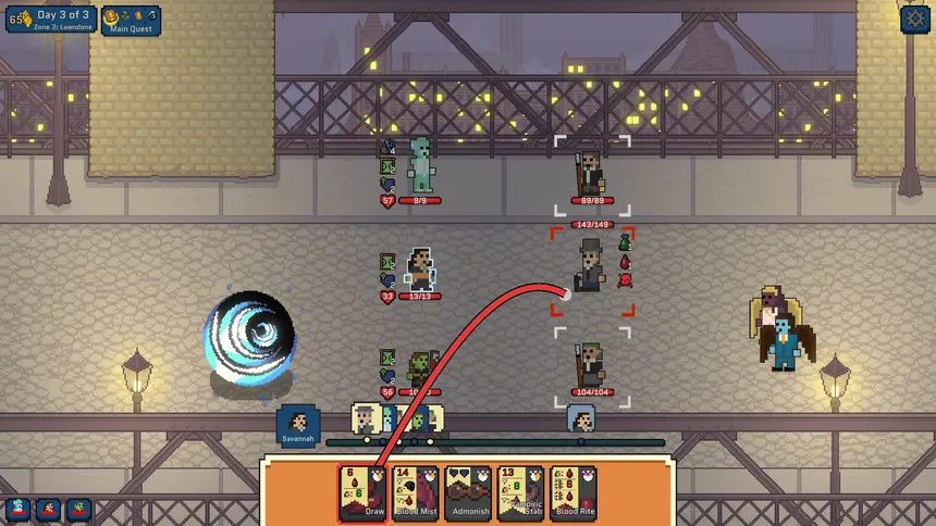 Скриншот 1 к игре Timewreck Tales: A Rogue RPG