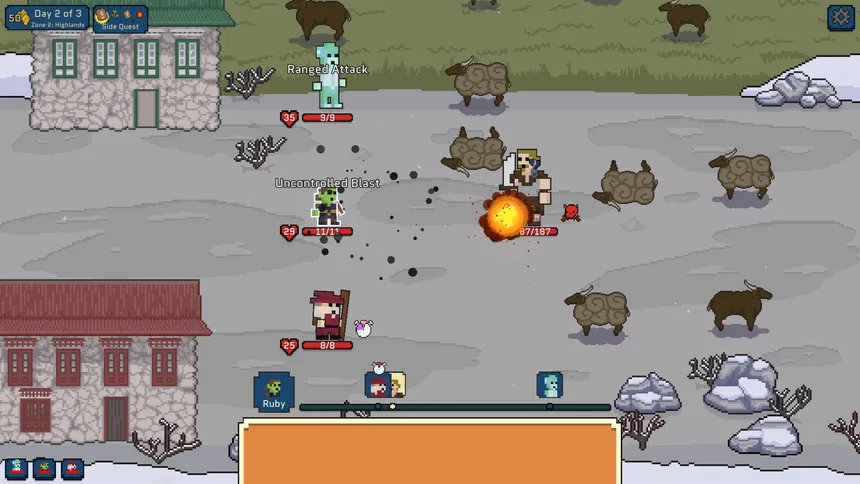 Скриншот 4 к игре Timewreck Tales: A Rogue RPG