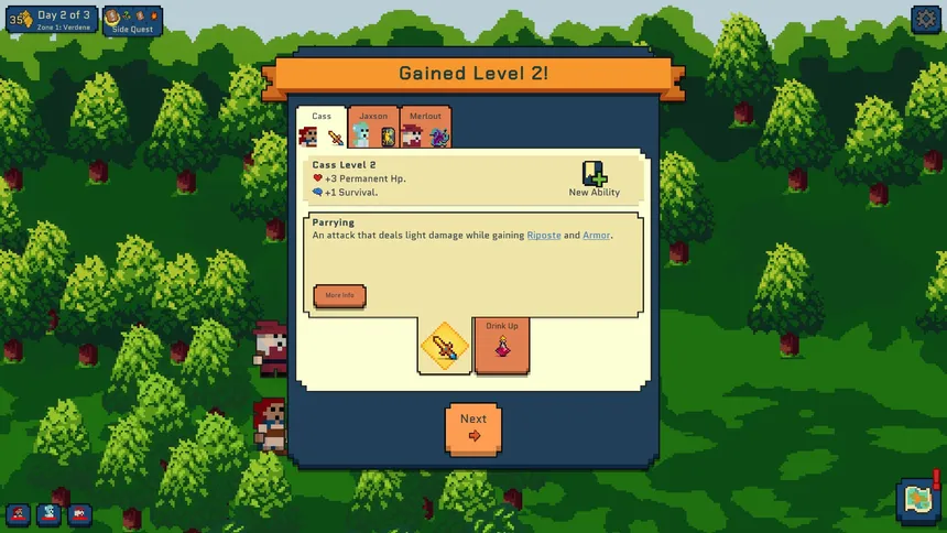 Скриншот 7 к игре Timewreck Tales: A Rogue RPG