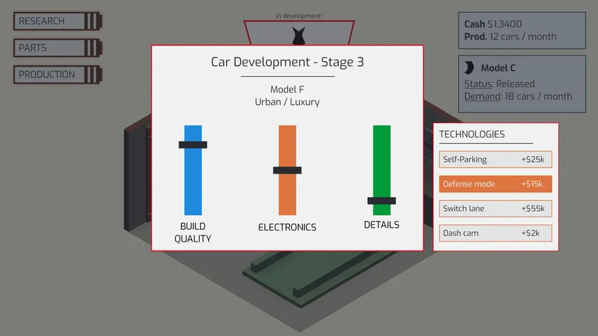 Скриншот 2 к игре Electric Car Tycoon