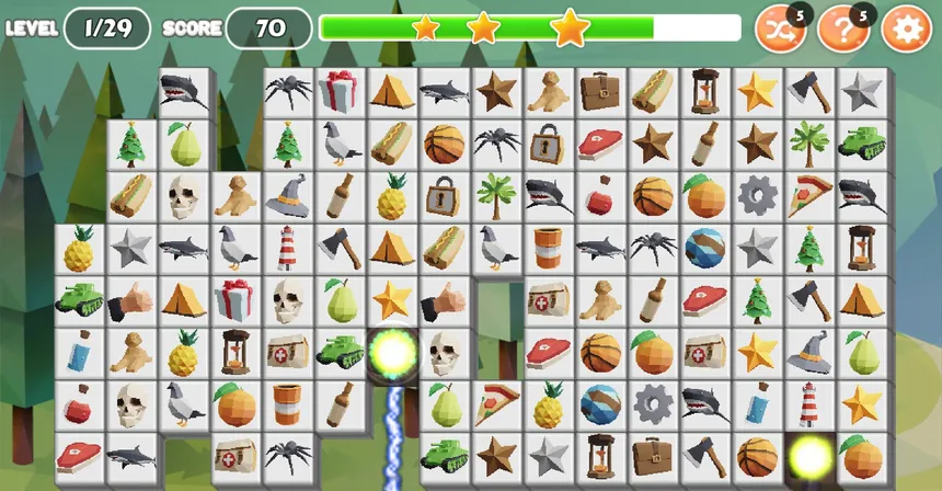 Скриншот 1 к игре Tile Connect - Onet Match