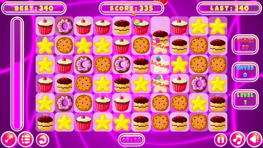 Скриншот 3 к игре Sweet Match 3