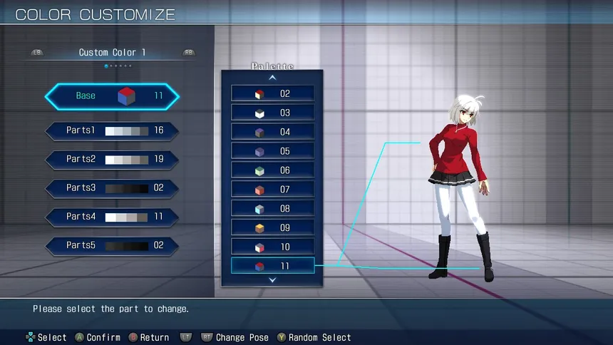Скриншот 7 к игре MELTY BLOOD: TYPE LUMINA