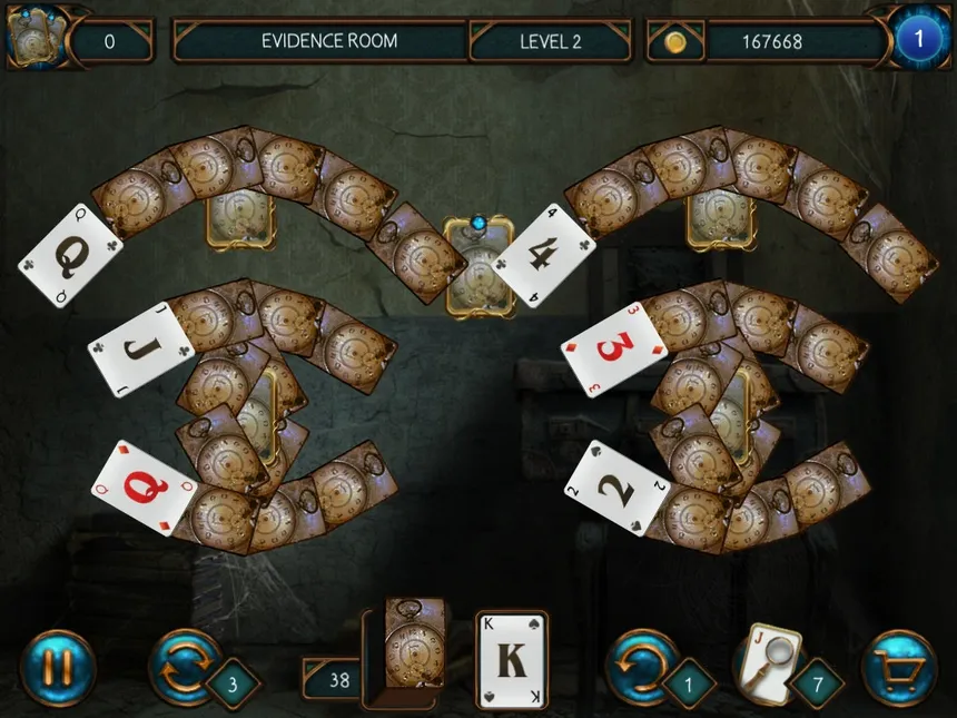 Скриншот 1 к игре Detective Solitaire The Ghost Agency