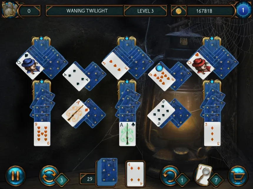 Скриншот 2 к игре Detective Solitaire The Ghost Agency