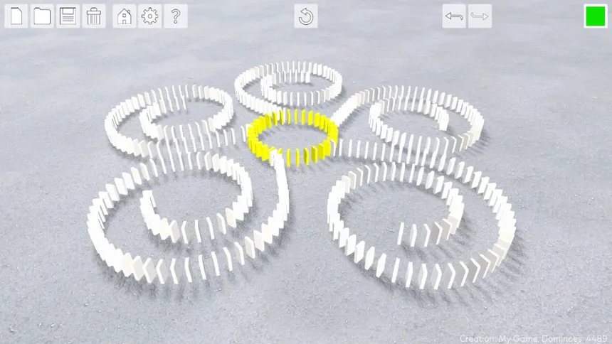 Скриншот 6 к игре Domino Effect: Build and Topple