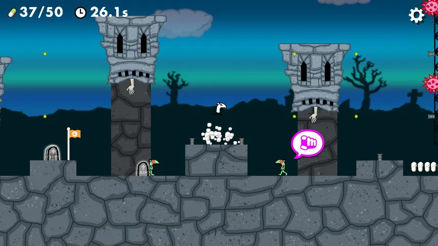 Скриншот 8 к игре Sneezeman: Escape From Planet Sneeze