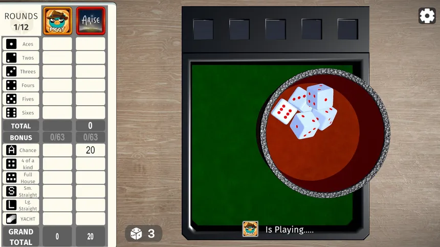 Скриншот 1 к игре Yacht Dice