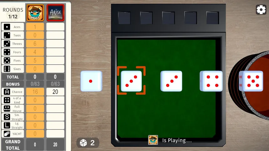 Скриншот 3 к игре Yacht Dice