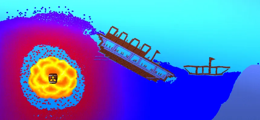 Скриншот 1 к игре Water Physics Simulation