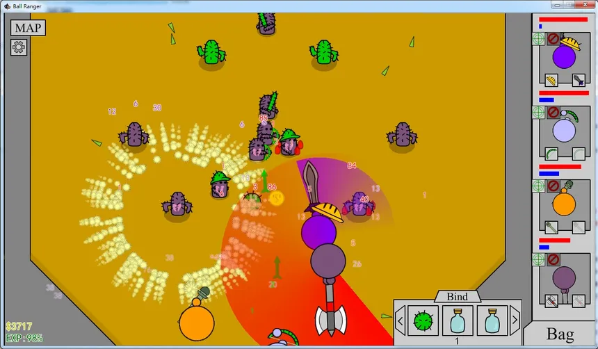 Скриншот 1 к игре Ball Ranger