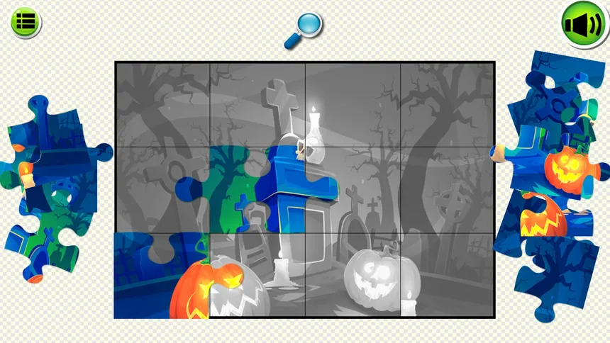Скриншот 5 к игре Halloween Puzzle