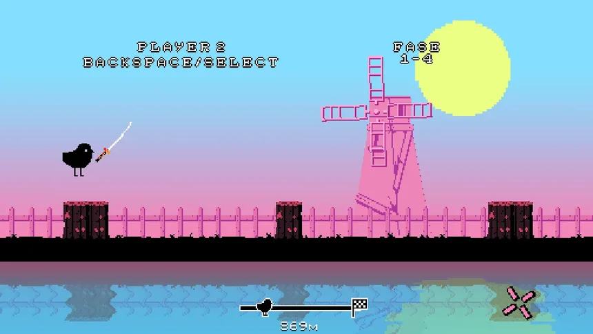 Скриншот 2 к игре SUPER CHICKEN JUMPER