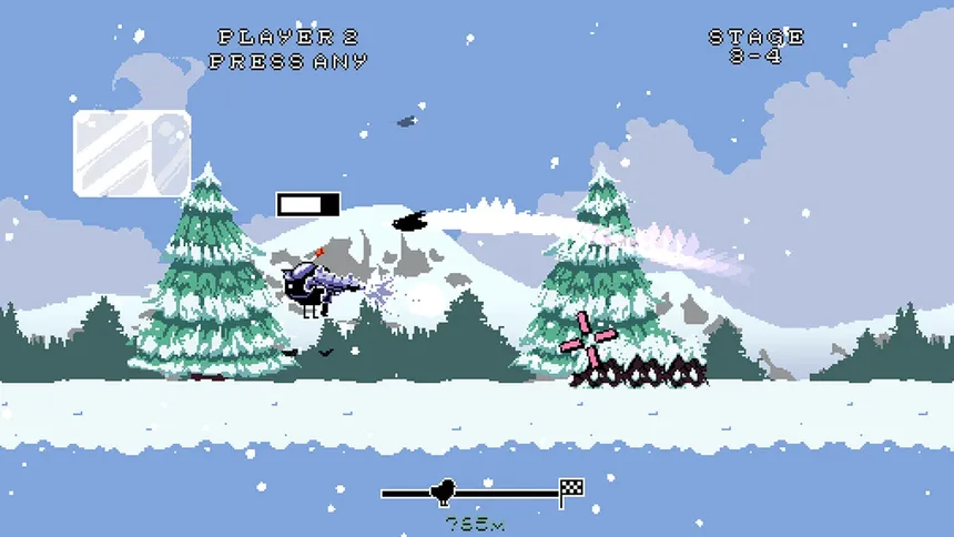 Скриншот 3 к игре SUPER CHICKEN JUMPER
