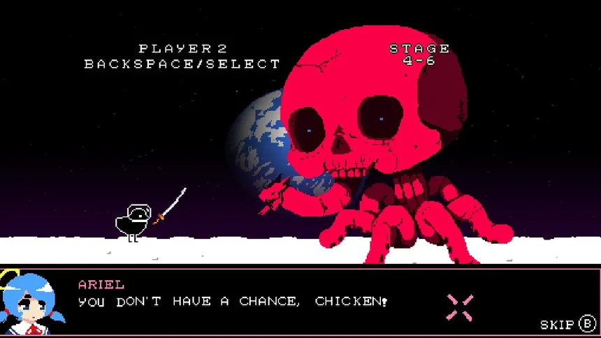 Скриншот 5 к игре SUPER CHICKEN JUMPER
