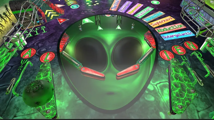 Скриншот 5 к игре Outergalactic Aliens Pinball