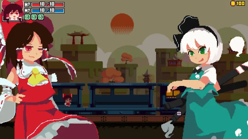 Скриншот 3 к игре 東方銀夜祭 ~ Freedom Train