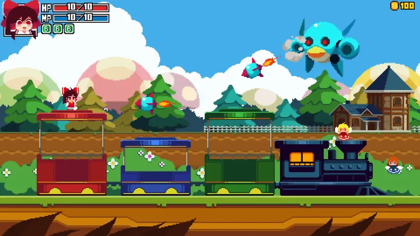 Скриншот 4 к игре 東方銀夜祭 ~ Freedom Train