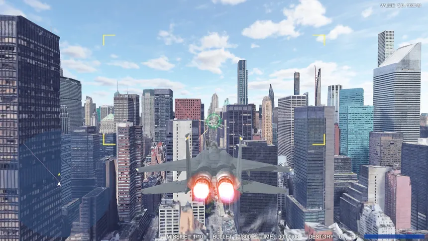 Скриншот 1 к игре City Air Battle