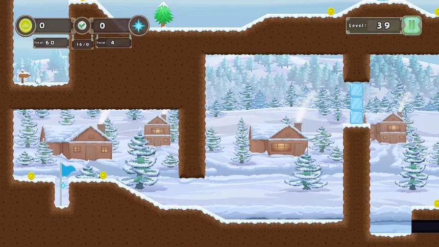 Скриншот 1 к игре Golf For Fun in Ice