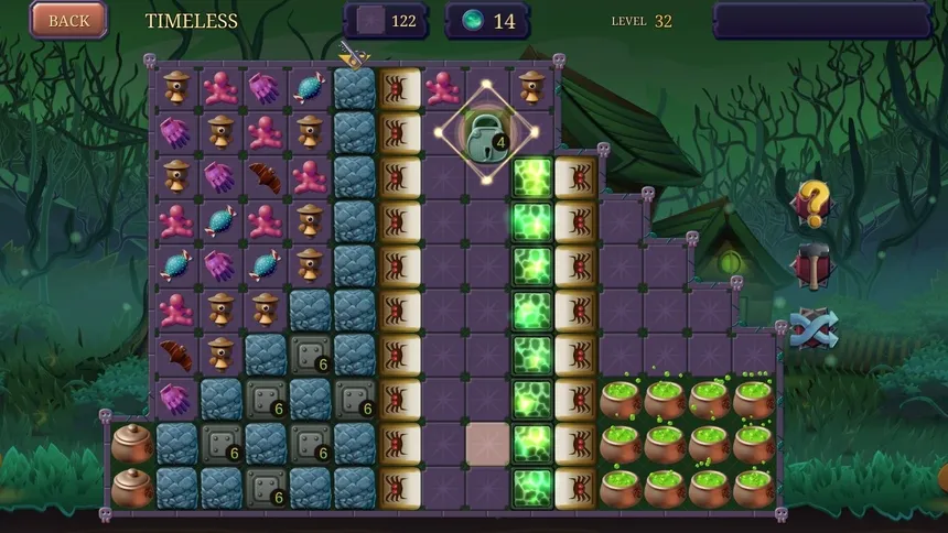 Скриншот 6 к игре Halloween Trouble 3: Match 3 Puzzle