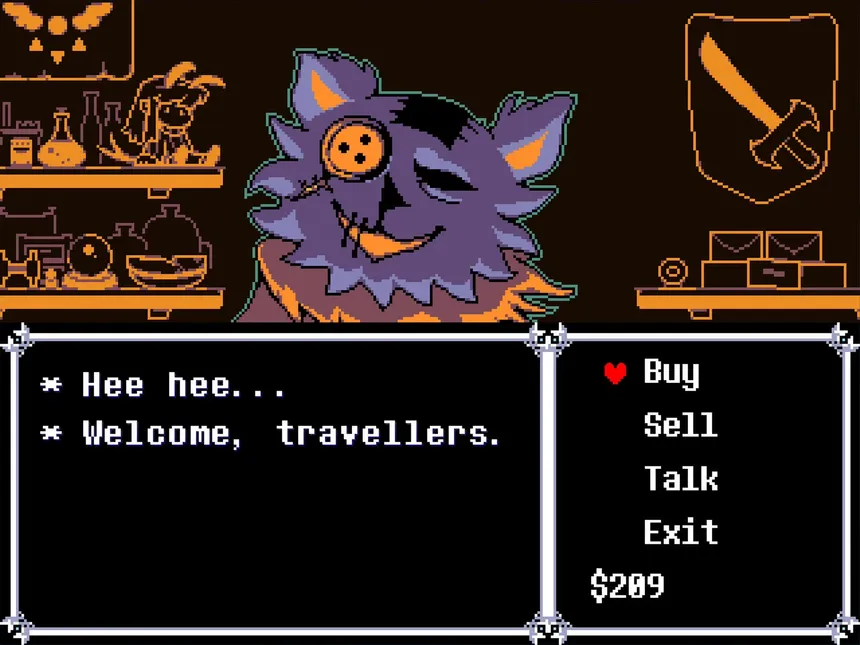 Скриншот 3 к игре DELTARUNE