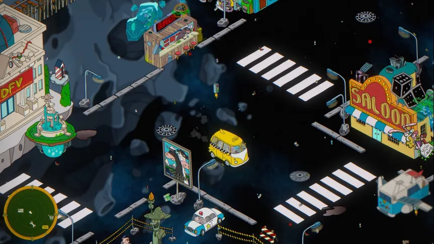 Скриншот 4 к игре Galaxi Taxi
