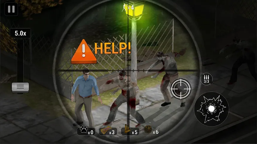 Скриншот 1 к игре Zombie Hunter