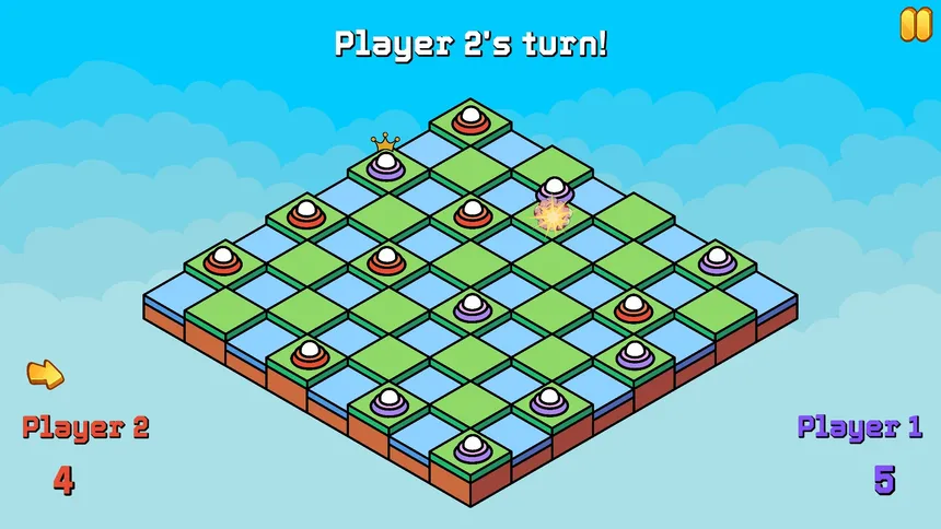 Скриншот 2 к игре UFO Checkers