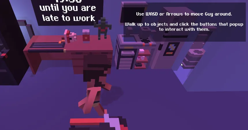 Скриншот 2 к игре CyberWhiskey: Guy's Room
