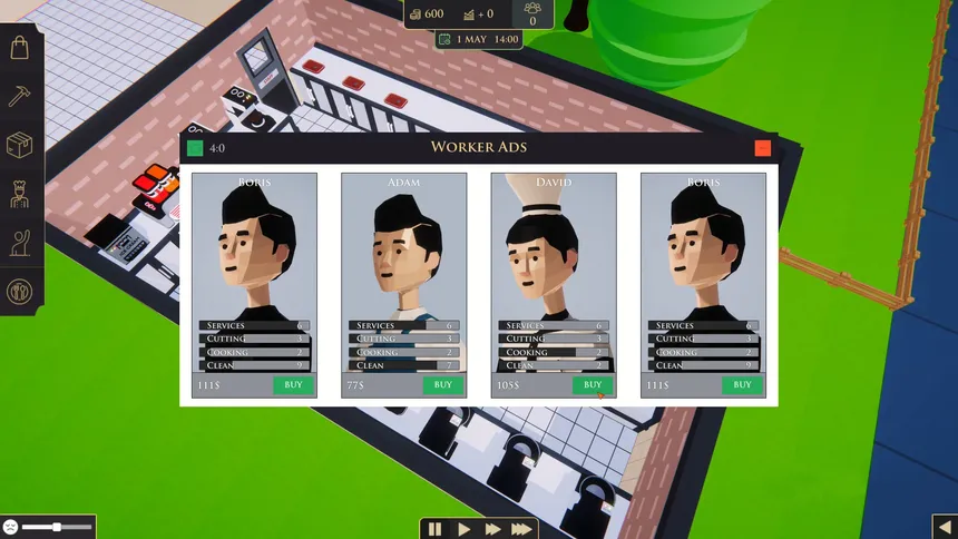 Скриншот 5 к игре Check, please! : Restaurant Simulator