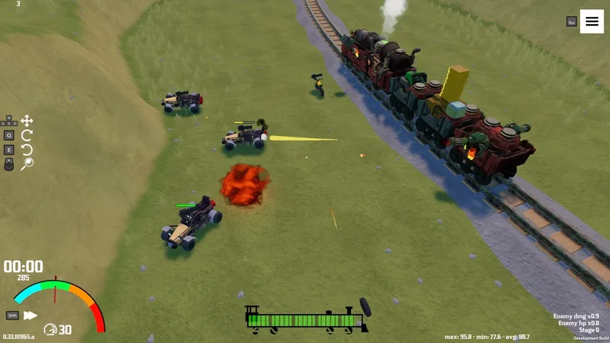 Скриншот 1 к игре Iron Tracks TD