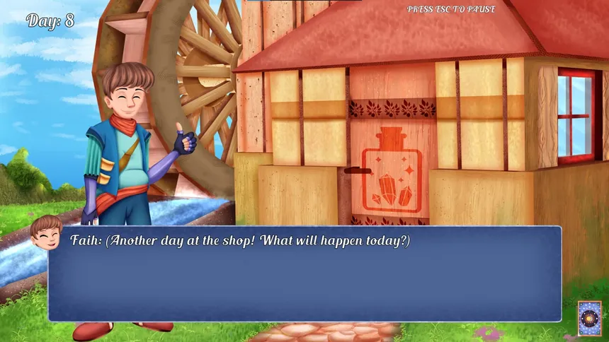 Скриншот 1 к игре The Alchemist Shop: An Apprentice's Life