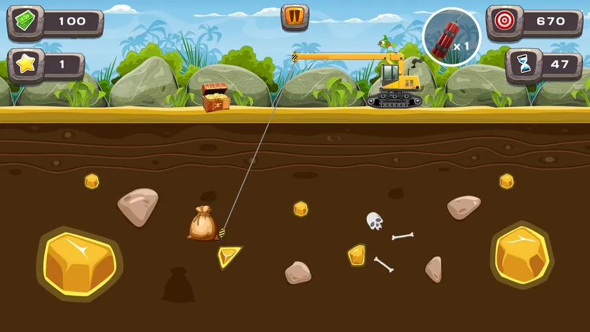 Скриншот 1 к игре Gold Miner