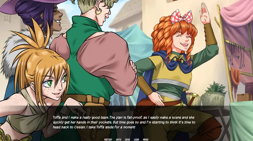 Скриншот 5 к игре Sword Princess Amaltea - The Visual Novel