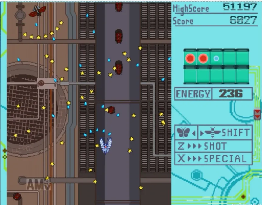 Скриншот 2 к игре Dance like a butterfly, Shot like a Bee!