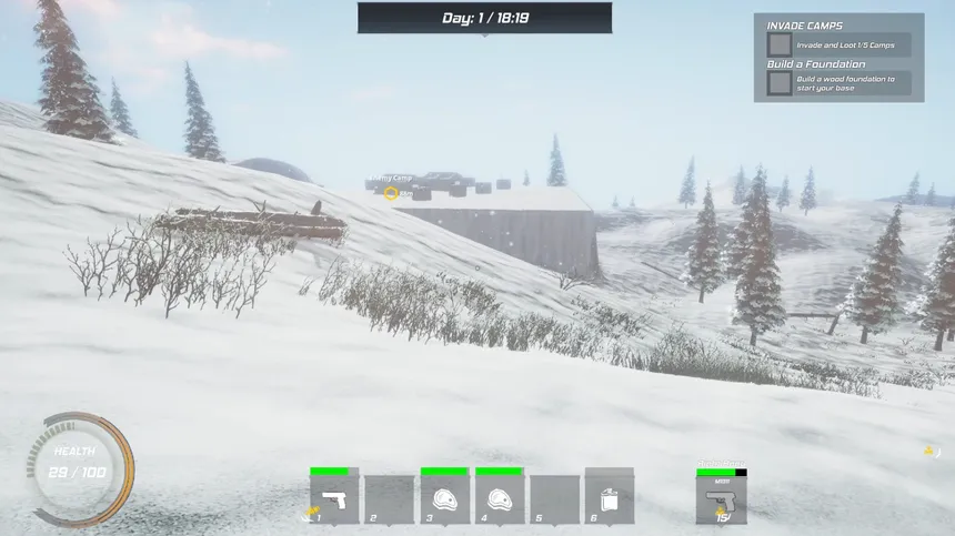 Скриншот 4 к игре Winter Warfare: Survival