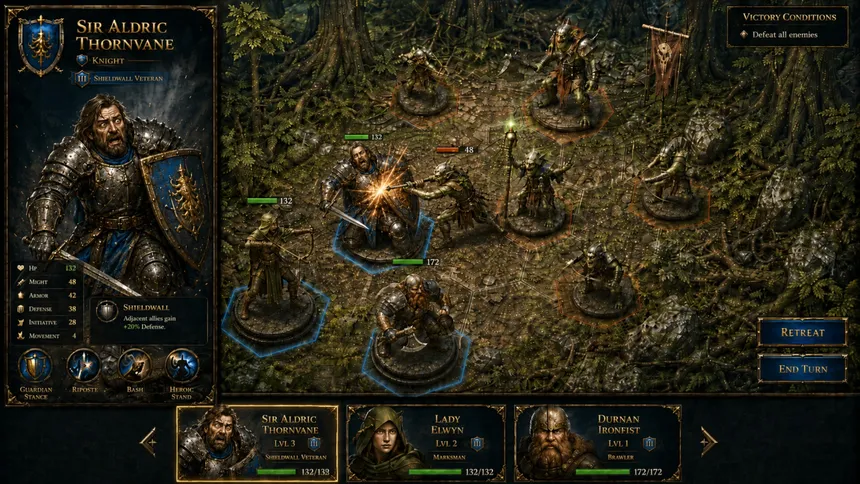 Скриншот 6 к игре Heroes for Hire: Crowns of the Realm