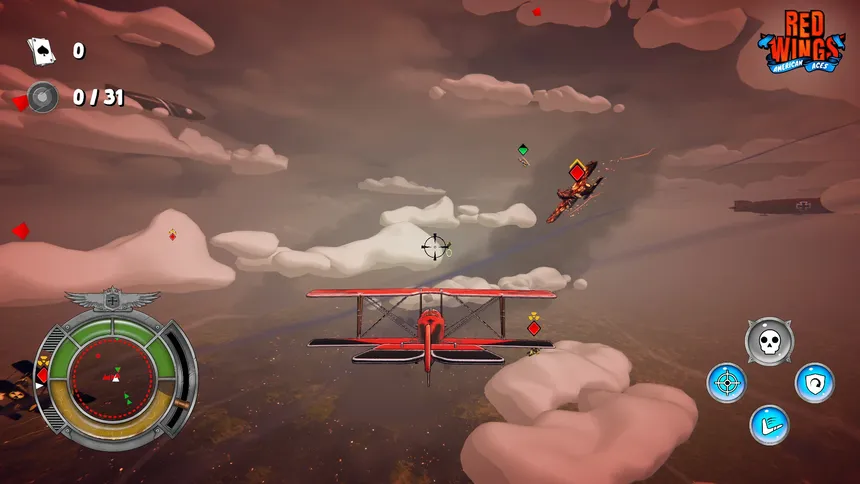Скриншот 2 к игре Red Wings: American Aces