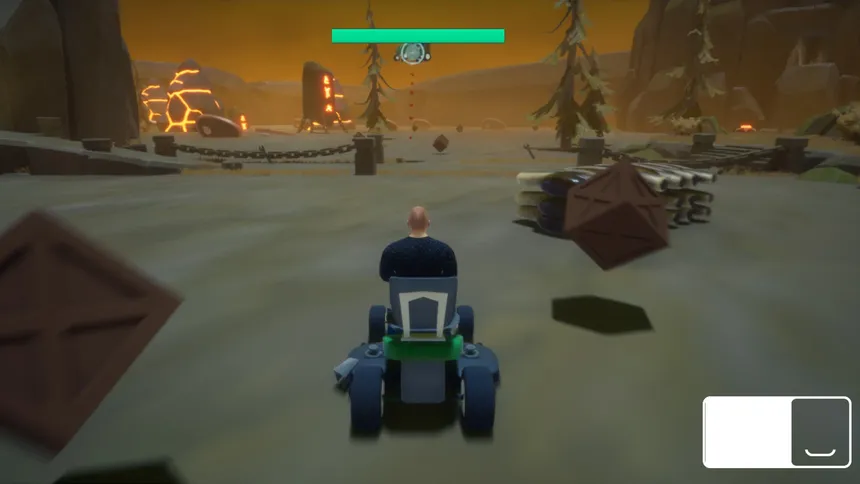 Скриншот 1 к игре Lawnmower Game: Battle